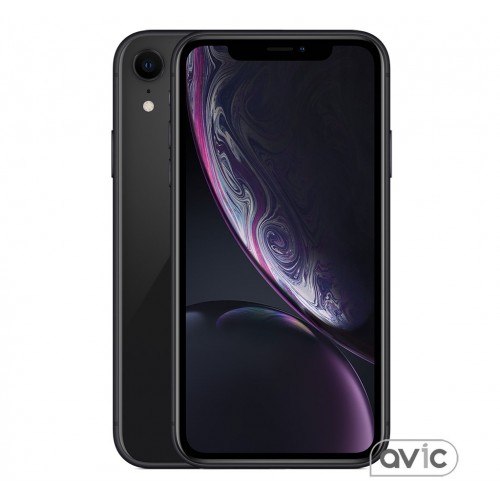 Смартфон Apple iPhone XR Dual Sim 256GB Black (MT1H2)