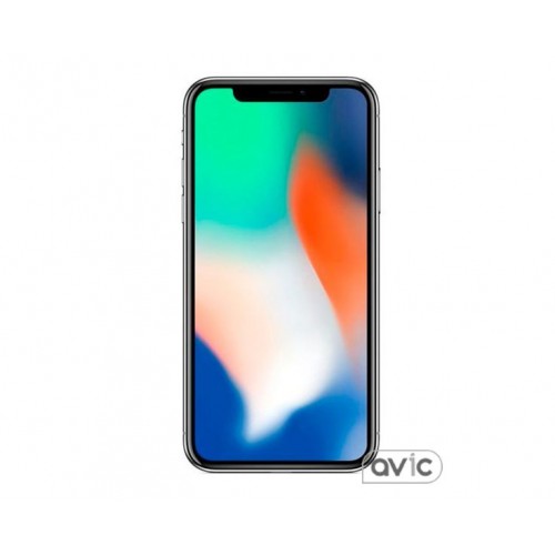 Смартфон Apple iPhone X 256GB (Silver) (MQAG2)