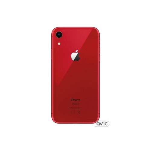 Смартфон Apple iPhone XR Dual Sim 64GB Product Red (MT142)