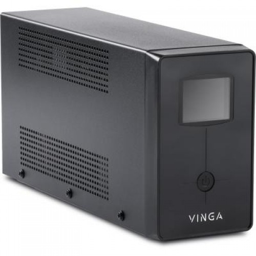 ИБП Vinga LCD 2000VA metall case (VPC-2000M)