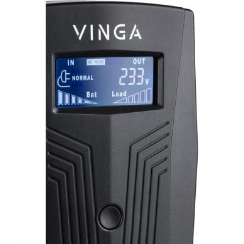 ИБП Vinga LCD 1500VA plastic case (VPC-1500P)