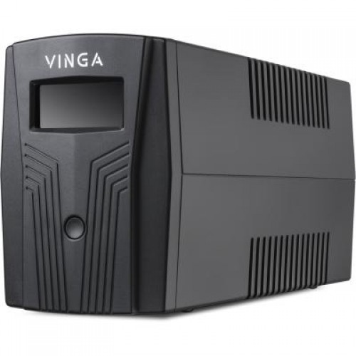 ИБП Vinga LCD 600VA plastic case (VPC-600P)