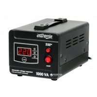 Стабилизатор напряжения EnerGenie EG-AVR-D1000-01 1000VA, 1xSchuko