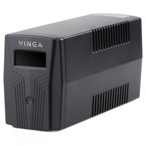 ИБП Vinga LCD 600VA plastic case with USB+RJ45 (VPC-600PU)