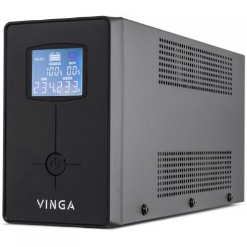 ИБП Vinga LCD 1200VA metal case (VPC-1200M)