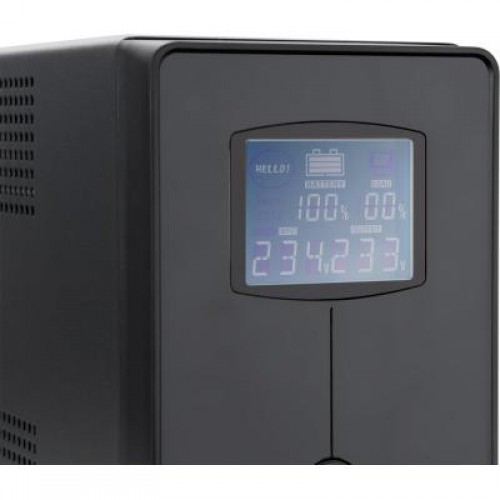 ИБП Vinga LCD 1500VA metal case (VPC-1500M)