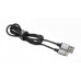 Кабель Cablexpert (CCPB-C-USB-09BK) USB 2.0 A - USB Type-C, премиум, 1м, черный