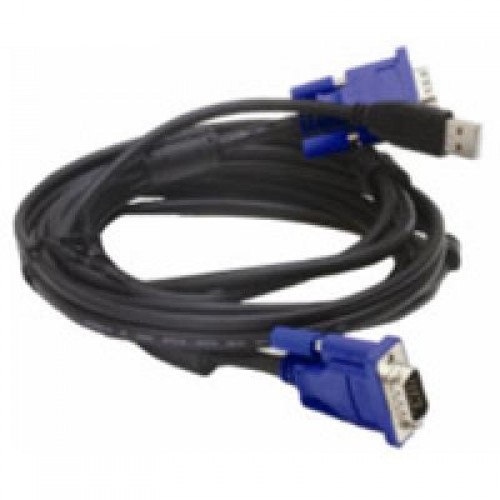 Кабель мультимедийный 2м для DKVM свiчiв D-Link (DKVM-CU5)