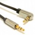 Кабель мультимедийный Jack 3.5mm male/Jack 3.5mm male 1.0m Cablexpert (CCAP-444L-1M)