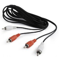 Кабель мультимедийный 2RCA to 2RCA 3.0m Cablexpert (CCA-2R2R-10) Кабель мультимедийный 2RCA to 2RCA 3.0m Cablexpert (CCA-2R2R-10)