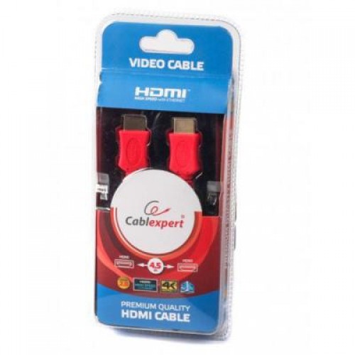 Кабель мультимедийный HDMI to HDMI 4.5m Cablexpert (CCB-HDMI4-15)