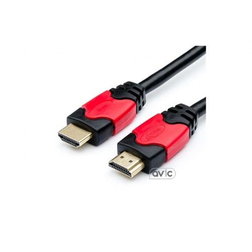 Кабель Atcom HDMI-HDMI 20м Red/Gold
