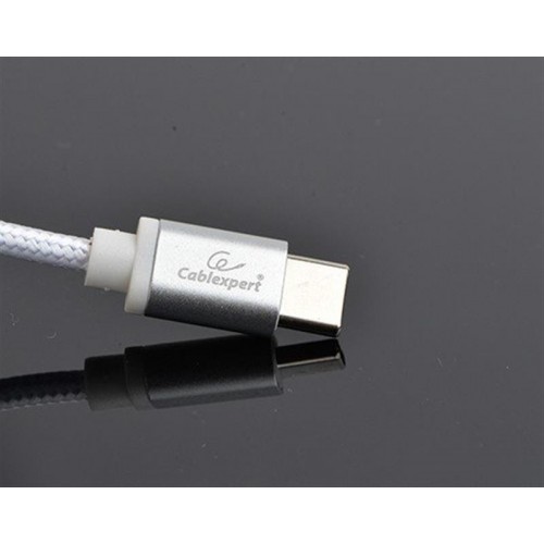 Кабель Cablexpert (CCB-mUSB2B-AMCM-6-S) USB 2.0 - USB Type-C, 1.8м, серебристый