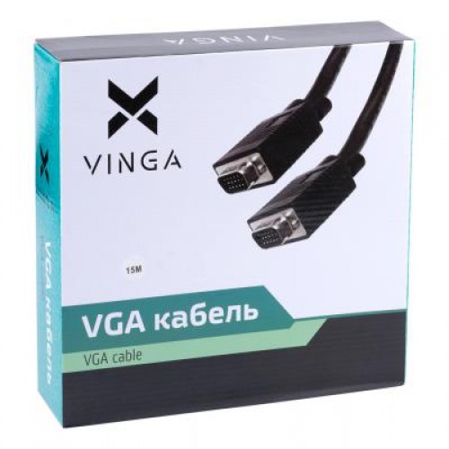 Кабель мультимедийный Vinga VGA 15.0m (VGA03-15.0)