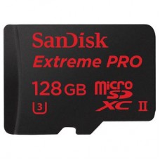 Карта памяти SanDisk 128GB microSD class 10 USH-II U3 (SDSQXPJ-128G-GN6M3)