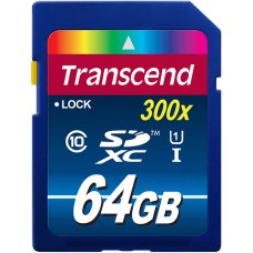 Карта памяти Transcend 64 GB SDXC UHS-1 Premium TS64GSDU1
