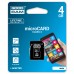 Карта памяти MicroSDHC 4GB Class 4 GOODRAM + SD-adapter (M40A-0040R11)