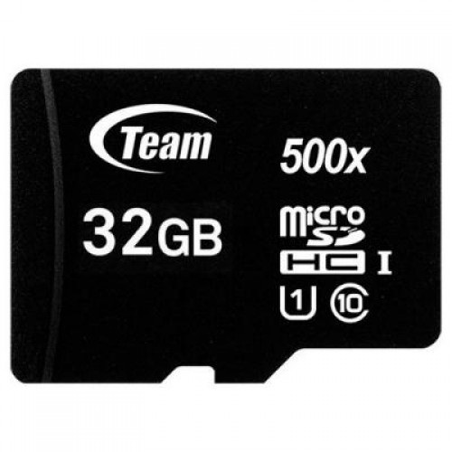 Карта памяти TEAM 32GB microSD class 10 UHS-I (TUSDH32GCL10U02)