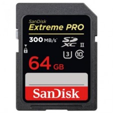 Карта памяти SanDisk 64GB SDXC class 10 UHS-II 4K Extreme Pro (SDSDXPK-064G-GN4IN)