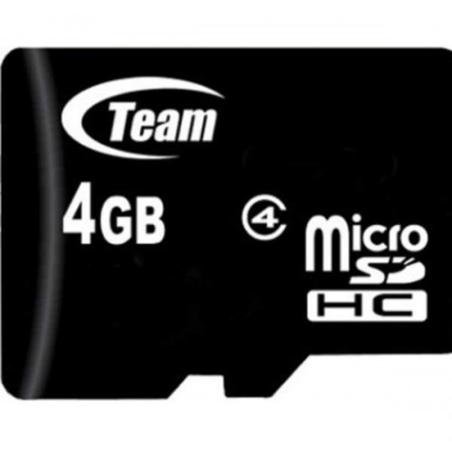 Карта памяти TEAM 8 GB microSDHC Class 4 TUSDH8GCL402