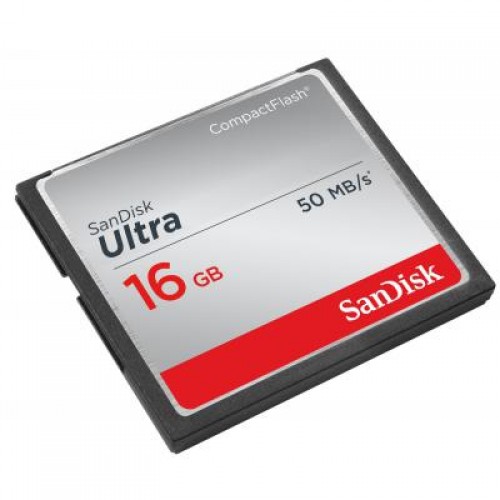 Карта памяти SanDisk 16Gb Compact Flash Ultra (SDCFHS-016G-G46)