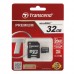 Карта памяти Transcend 32 GB microSDHC class 10 + SD Adapter TS32GUSDHC10