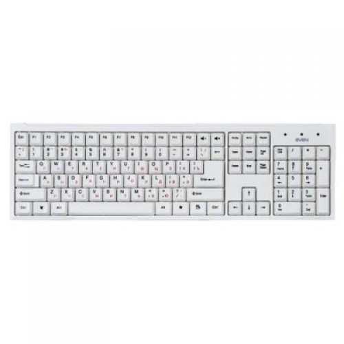 Клавиатура SVEN 303 Standard USB, white