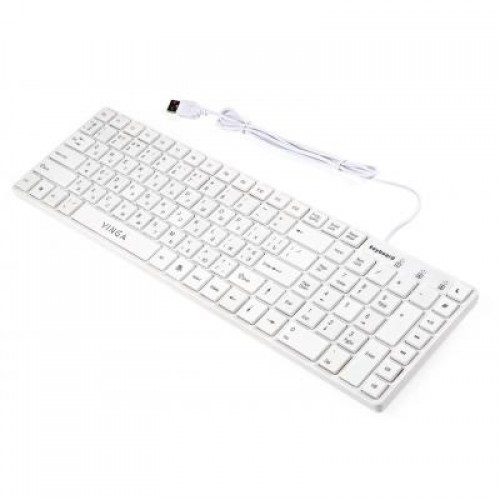 Клавиатура Vinga KB820White