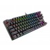 Клавиатура REAL-EL M28 RGB TKL USB черный UAH