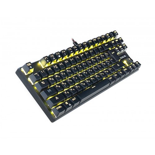 Клавиатура REAL-EL M28 RGB TKL USB черный UAH