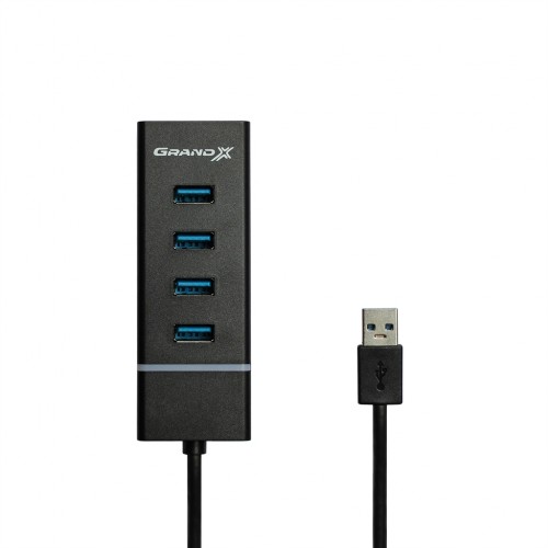 Концентратор Grand-X Travel 4 ports USB3.0 (GH-412)