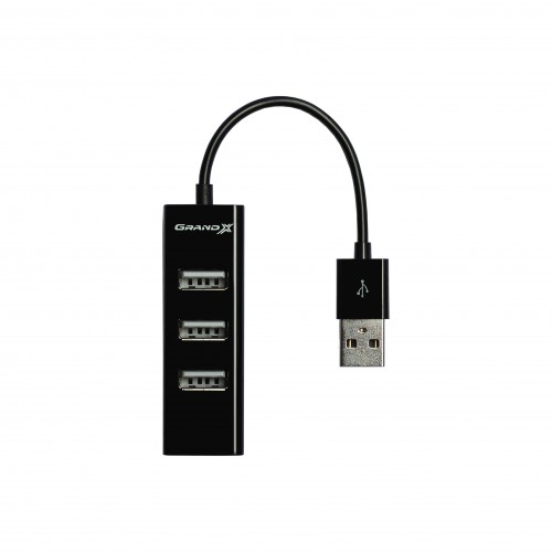 Концентратор Grand-X Travel 4 ports USB2.0 (GH-403)