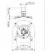 Кронштейн для проектора VOGELS PPC 1500 Projector Ceiling Mount