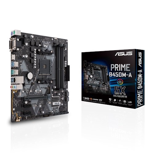 Материнская плата ASUS PRIME B450M-A