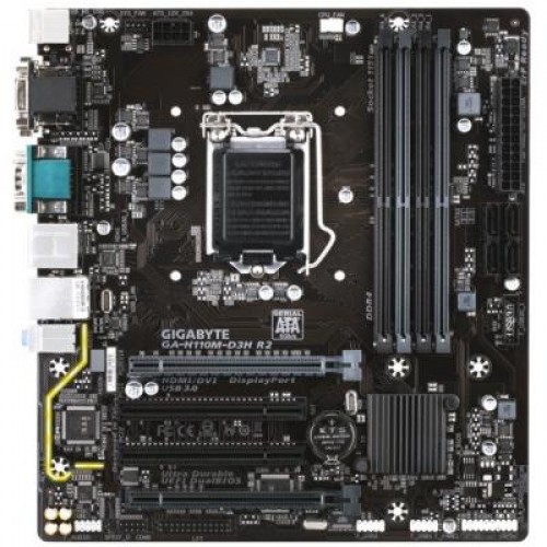 Материнская плата GIGABYTE GA-H110M-D3H R2