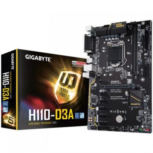 Материнская плата GIGABYTE GA-H110-D3A