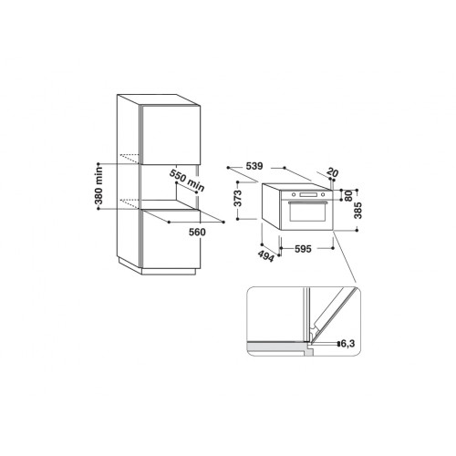 Микроволновая печь Hotpoint-Ariston MD764WHHA