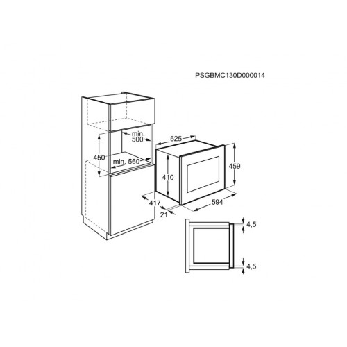 Микроволновая печь Electrolux KMFE264TEX