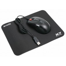 Мышь A4Tech X-710BK Black USB + коврик A4Tech X7-200MP