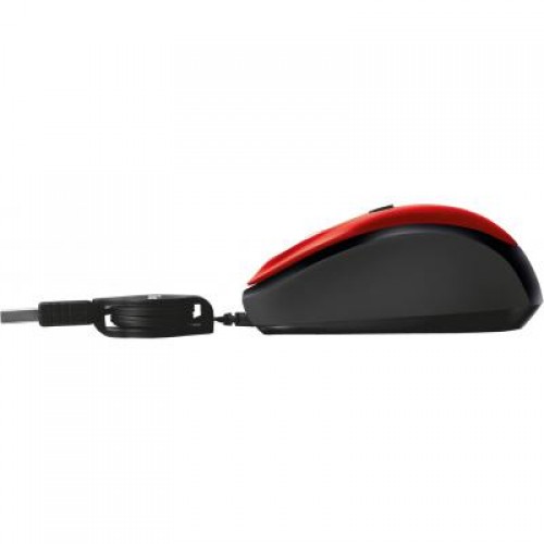 Мышь Trust Yvi Retractable Red (21053)