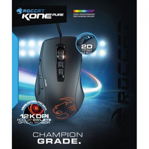 Мышь Roccat Kone Pure - Optical Owl-Eye Core Performance RGB (ROC-11-725)