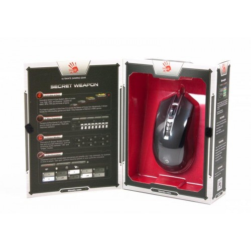 Мышь A4Tech P93 Bloody Black USB