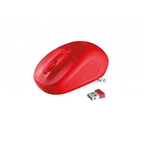 Мышь Trust Primo Wireless Mouse Red (20787)