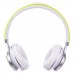 Наушники Vinga HSM040 White/Green (HSM040WG)