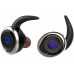 Наушники AWEI T1 Twins Earphones Black-Gold