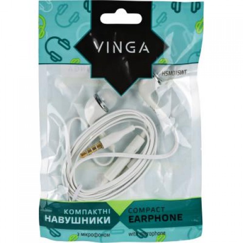 Наушники Vinga HSM015 White (HSM015WT)