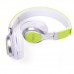 Наушники Vinga HSM040 White/Green (HSM040WG)