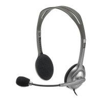Наушники Logitech H110 Stereo Headset with 2*3pin jacks (981-000271) Наушники Logitech H110 Stereo Headset with 2*3pin jacks (981-000271)