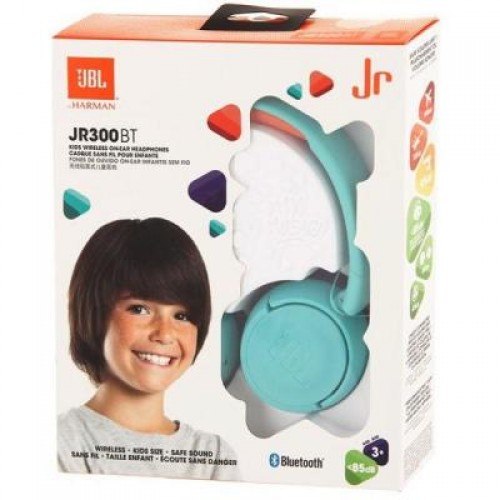 Наушники JBL Junior JR300BT Teal (JR300BTTEL)