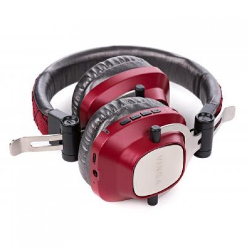 Наушники Vinga HBT050 Bluetooth Red (HBT050RD)